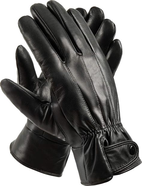 Leather Gloves .